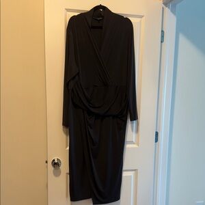 RACHEL Rachel Roy Black Long Sleeve Dress